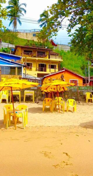 Yellow House Beira Mar Portinho Villa Илябела Екстериор снимка